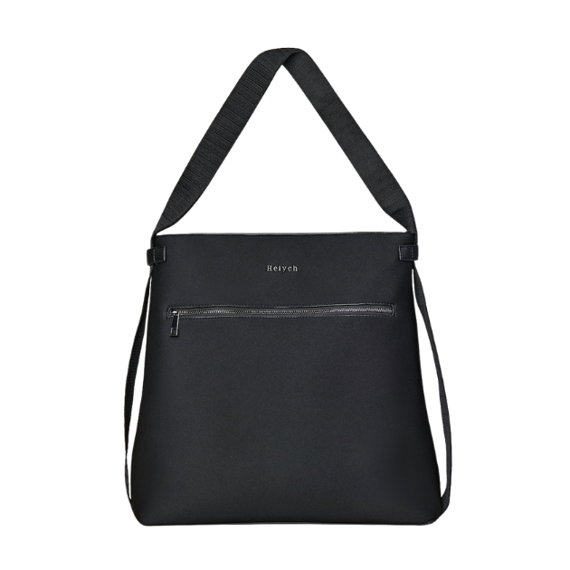 Black Convertible Tote to Backpack Bag