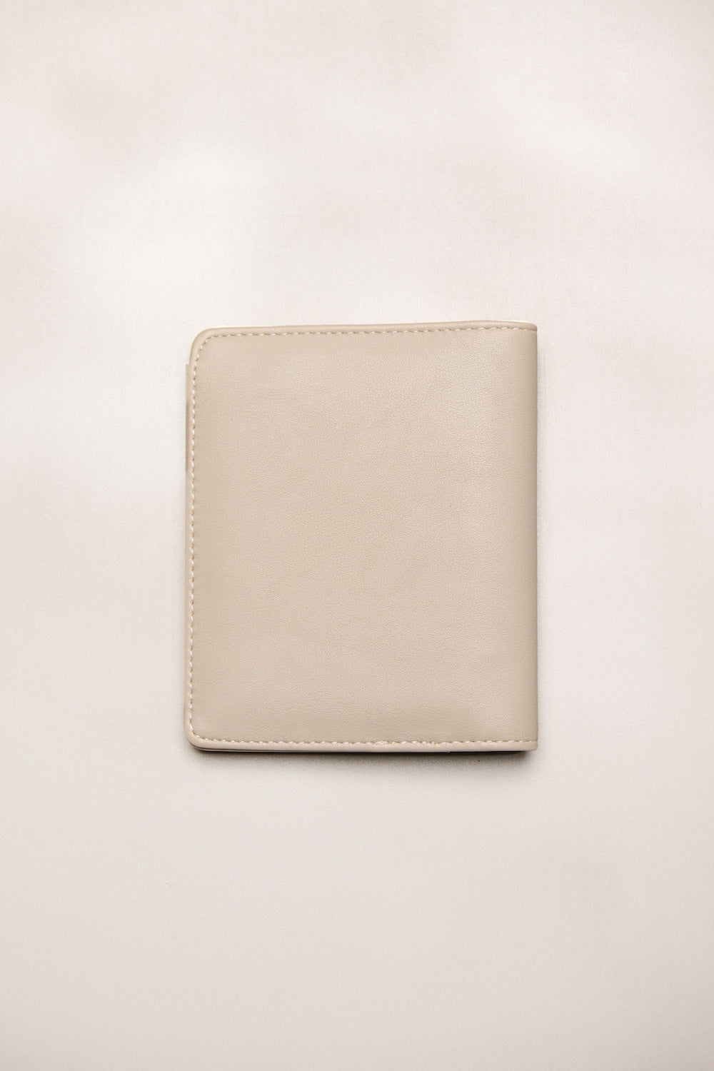 Taupe Heiych passport wallet with card slots