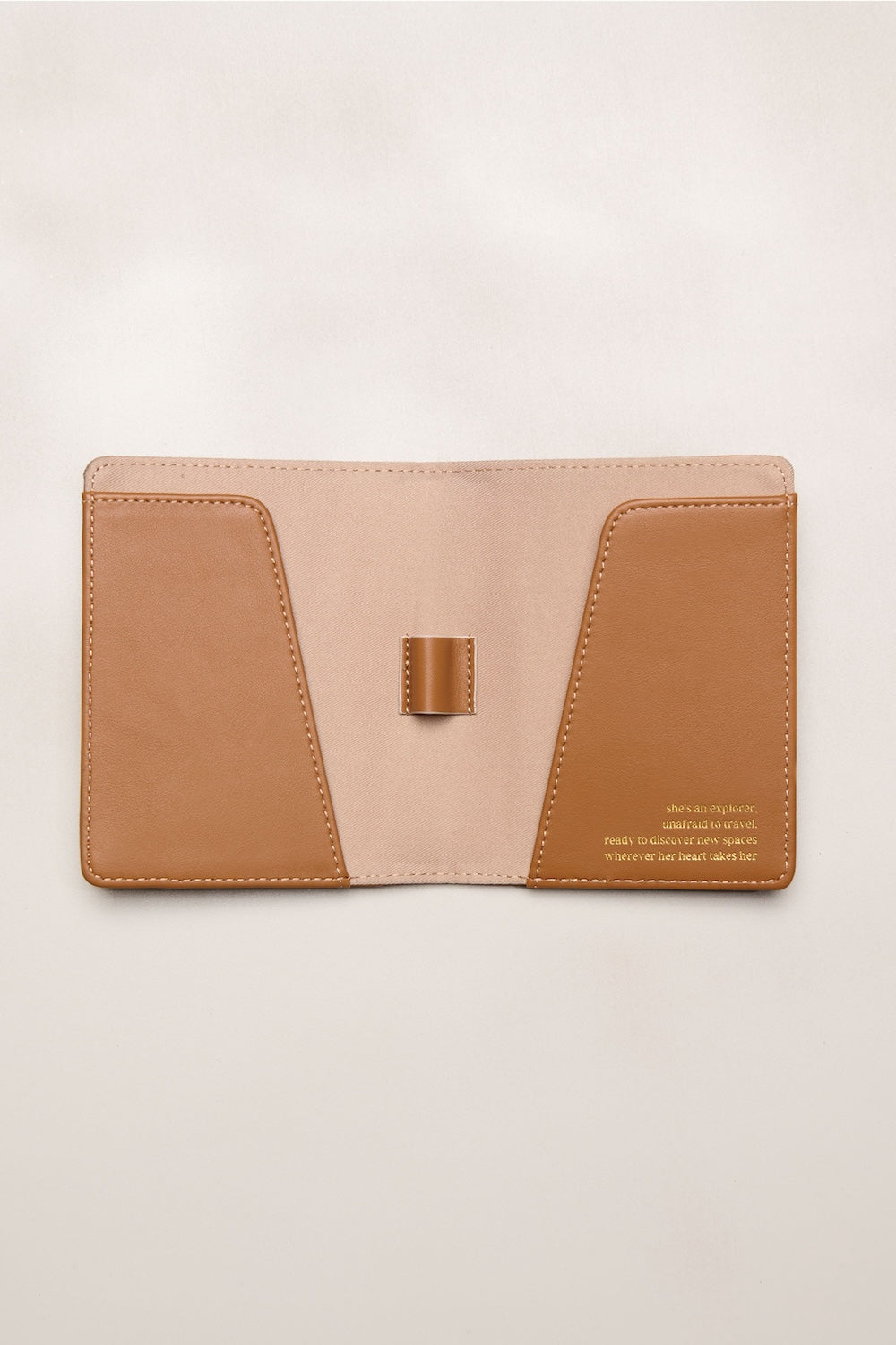 Tan Heiych passport wallet with card slots