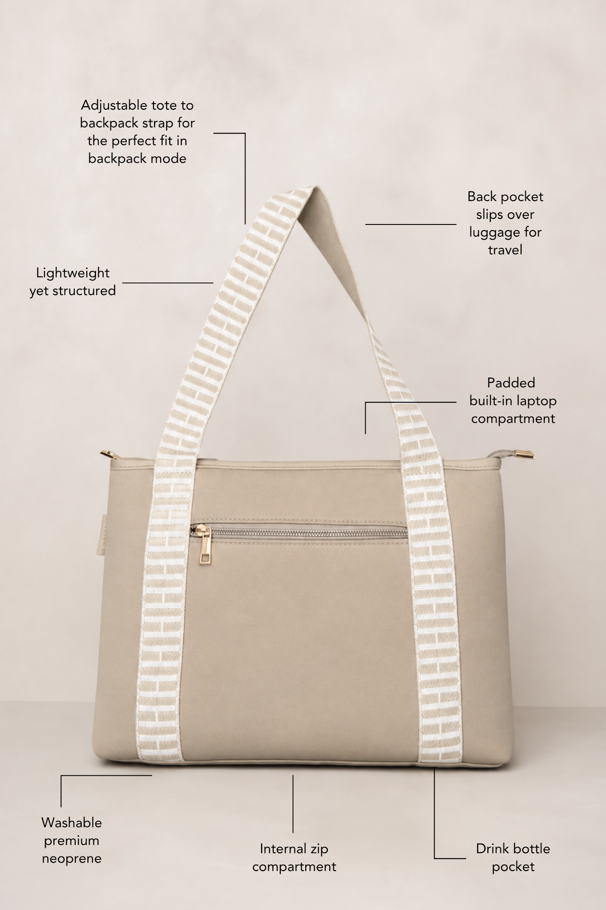 Taupe Mini H-Commuter