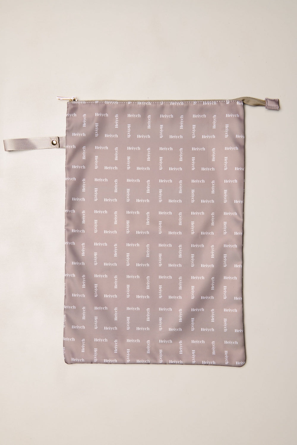 Taupe Heiych wet bag for swimwear and damp items