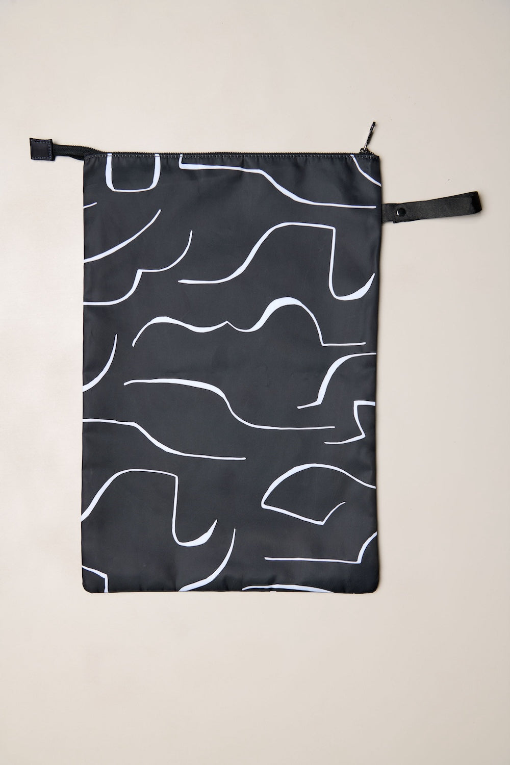 Black Heiych wet bag for swimwear and damp items