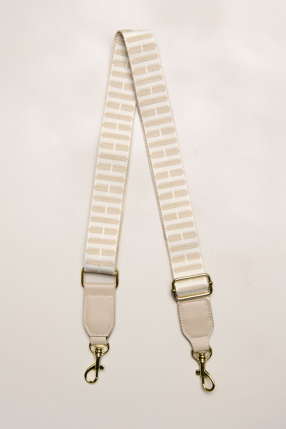 Taupe H-Strap adjustable crossbody strap