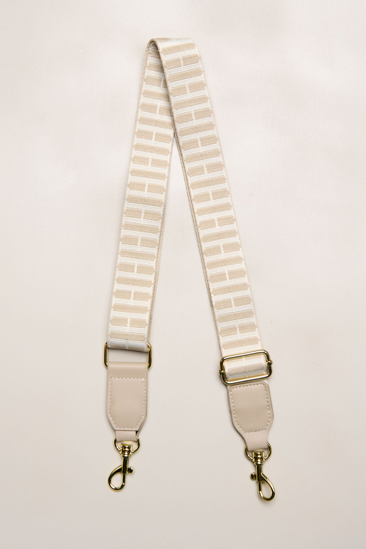Taupe H-Strap adjustable crossbody strap