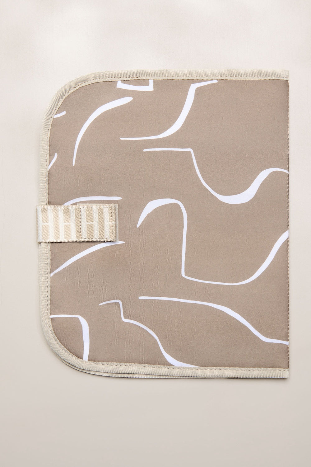 Taupe change mat